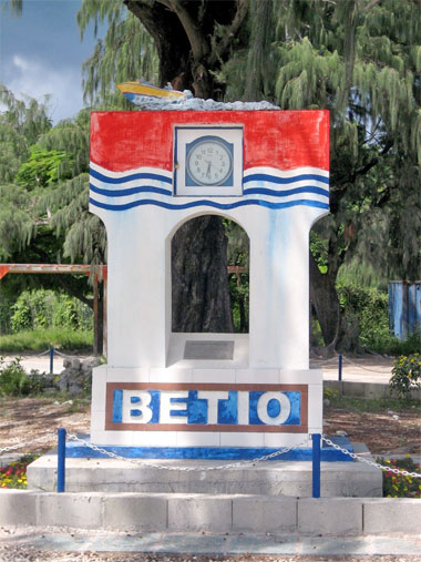Betio marker on Tararwa